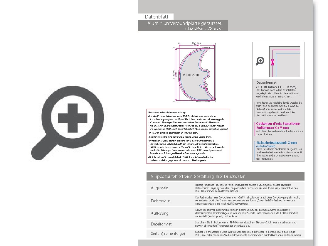 Product Bild aluminiumverbundplatte_silber_geb__rstet_mit_anti-graffiti-lack_gl__nzend_in_mond-form_konturgefr__st___einseitig_4_0-farbig_bedruckt