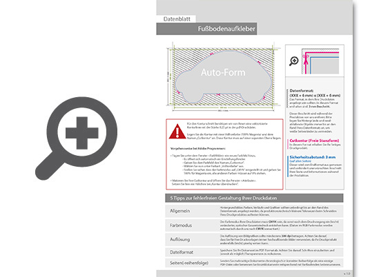 Product Bild hochwertige_zertifizierte_indoor_fu__bodenaufkleber_in_auto-form