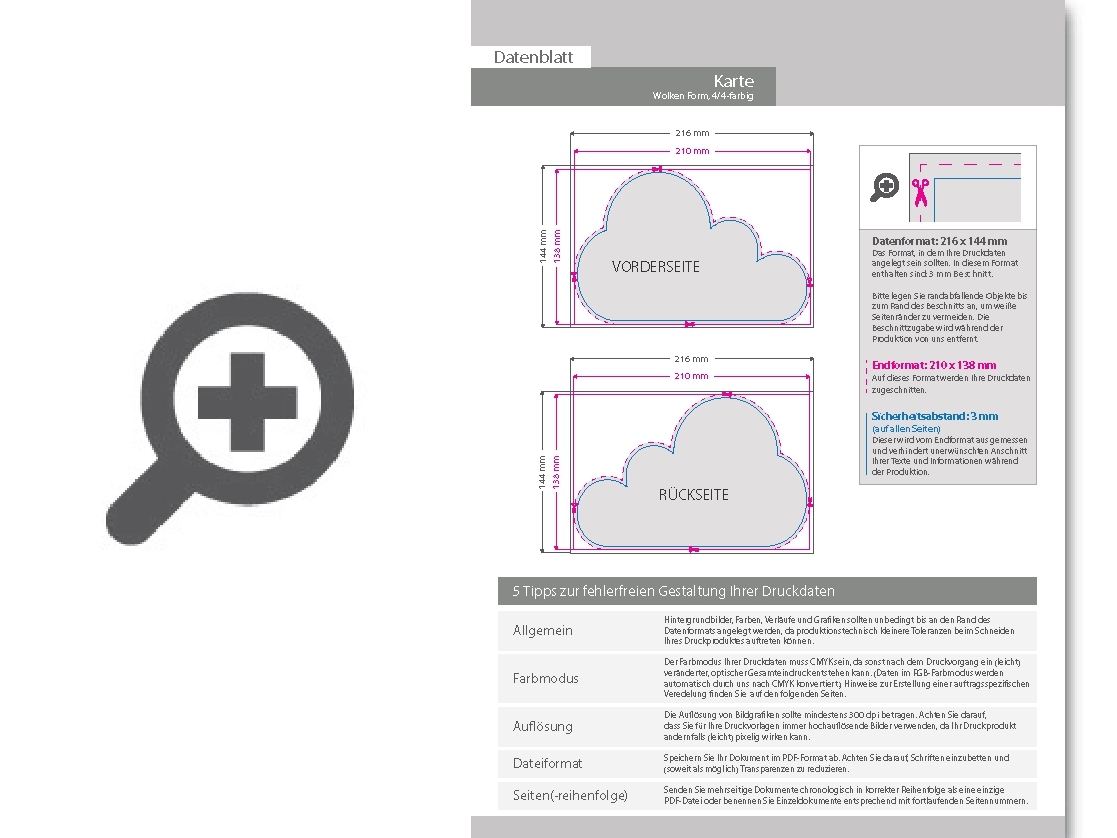 Product Bild postkarte__stanzform_wolke