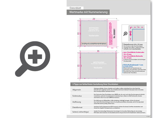 Product Bild wertmarkenblock_(je_1_000_wertmarken)_beidseitig_1_1_schwarz_bedruckt_mit_nummerierung